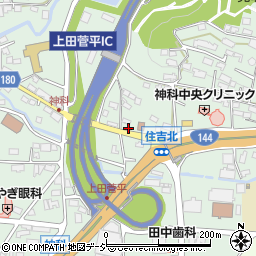 長野県上田市住吉531-8周辺の地図