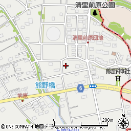 群馬県前橋市青梨子町1372-3周辺の地図