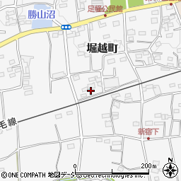 群馬県前橋市堀越町201-1周辺の地図