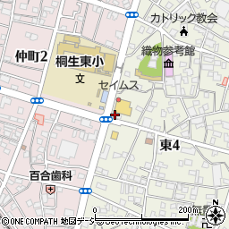 九州博多屋台処居酒屋 むかしや 桐生本店周辺の地図