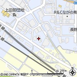 新村本社・上田支店周辺の地図