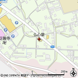 有限会社仏心堂仏壇センター周辺の地図