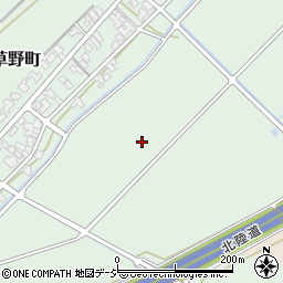石川県小松市草野町周辺の地図