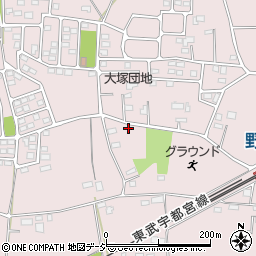 栃木県栃木市大塚町1227周辺の地図