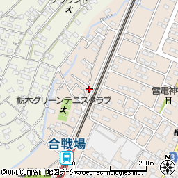 栃木県栃木市都賀町合戦場428周辺の地図