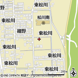 長野県北安曇郡松川村5708周辺の地図