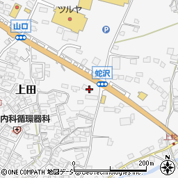 三井のリフォーム上田店周辺の地図