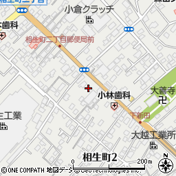 株式会社ソノダ・オートサービス　展示場周辺の地図