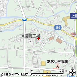 長野県上田市住吉558-15周辺の地図