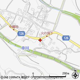 群馬県高崎市箕郷町善地880-1周辺の地図