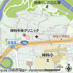 長野県上田市住吉394-15周辺の地図