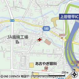 長野県上田市住吉565-1周辺の地図