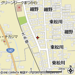 長野県北安曇郡松川村5777周辺の地図