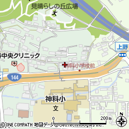 長野県上田市住吉387-20周辺の地図