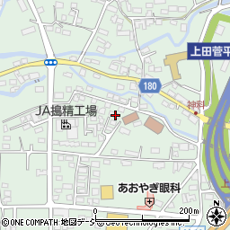 長野県上田市住吉564-5周辺の地図