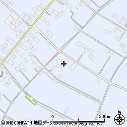 栃木県真岡市東大島820周辺の地図