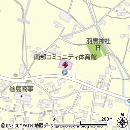 栃木市都賀南部コミュニティセンター周辺の地図