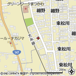 長野県北安曇郡松川村5777-49周辺の地図