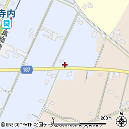 栃木県真岡市寺内1309-1周辺の地図