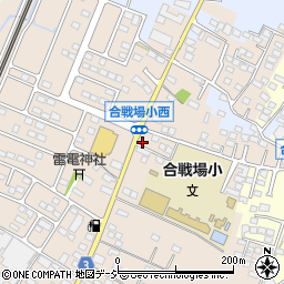 栃木県栃木市都賀町合戦場306周辺の地図