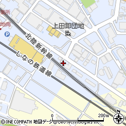 ＳＲＬ上田周辺の地図