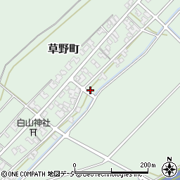 石川県小松市草野町ロ周辺の地図
