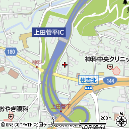 長野県上田市住吉532周辺の地図