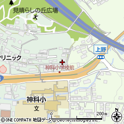 長野県上田市住吉460周辺の地図