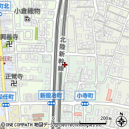 石川県小松市小寺町乙183周辺の地図