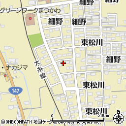 長野県北安曇郡松川村5777-36周辺の地図