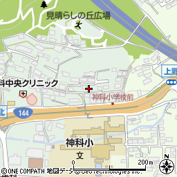 長野県上田市住吉450-3周辺の地図
