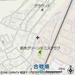 栃木県栃木市都賀町合戦場423-1周辺の地図