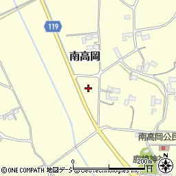 栃木県真岡市南高岡1544周辺の地図