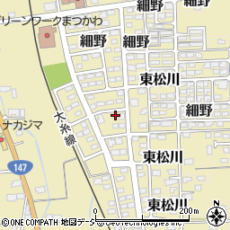 長野県北安曇郡松川村5777-35周辺の地図