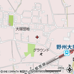 栃木県栃木市大塚町1220周辺の地図
