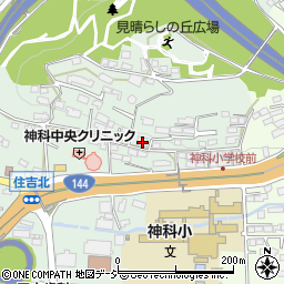 長野県上田市住吉437-2周辺の地図