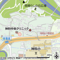 長野県上田市住吉437-2周辺の地図