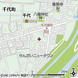 石川県小松市千代町ち周辺の地図