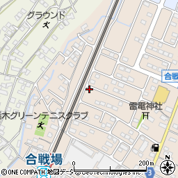 栃木県栃木市都賀町合戦場1006-1周辺の地図