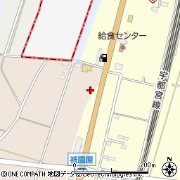 栃木県下野市小金井2442周辺の地図