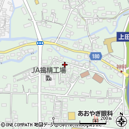 長野県上田市住吉558-25周辺の地図