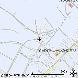 栃木県真岡市東大島1276-2周辺の地図