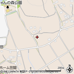 茨城県笠間市福田2968周辺の地図