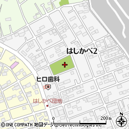 はしかべ第2公園周辺の地図