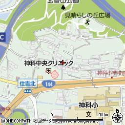 長野県上田市住吉436-2周辺の地図