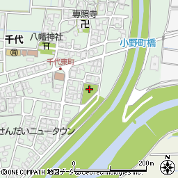 千代児童公園周辺の地図