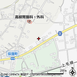 群馬県前橋市荻窪町1242周辺の地図