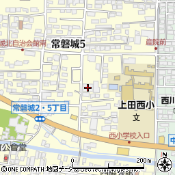小西屋上田Ｃ＆Ｃ周辺の地図