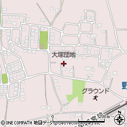 栃木県栃木市大塚町1222周辺の地図
