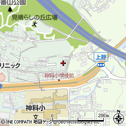 長野県上田市住吉461-1周辺の地図